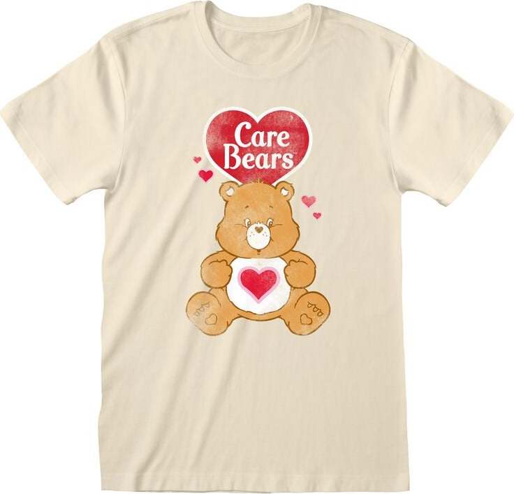 Care Bears Tenderheart Bear - Schmusebärchi Tričko přírodní - Merchstore.cz Care Bears Tenderheart Bear - Schmusebärchi Tričko přírodní - Merchstore.cz