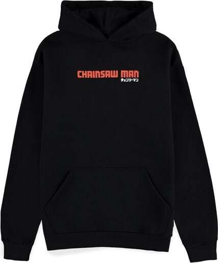 Chainsaw Man Devil Hunter Mikina s kapucí černá - Merchstore.cz