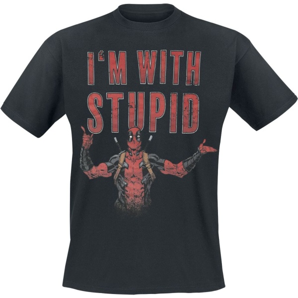 Deadpool Tričko černá - Merchstore.cz