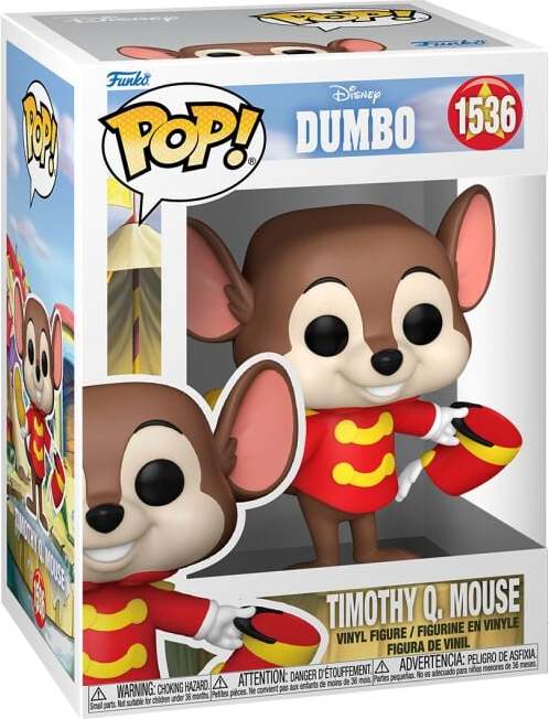 Dumbo Vinylová figurka č.1536 Timothy Q.Mouse Sberatelská postava vícebarevný - Merchstore.cz Dumbo Vinylová figurka č.1536 Timothy Q.Mouse Sberatelská postava vícebarevný - Merchstore.cz