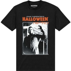 Halloween Halloween - Japanese Text Tričko černá - Merchstore.cz