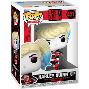 Harley Quinn Vinylová figurka č.451 Harley with Bat Sberatelská postava standard - Merchstore.cz