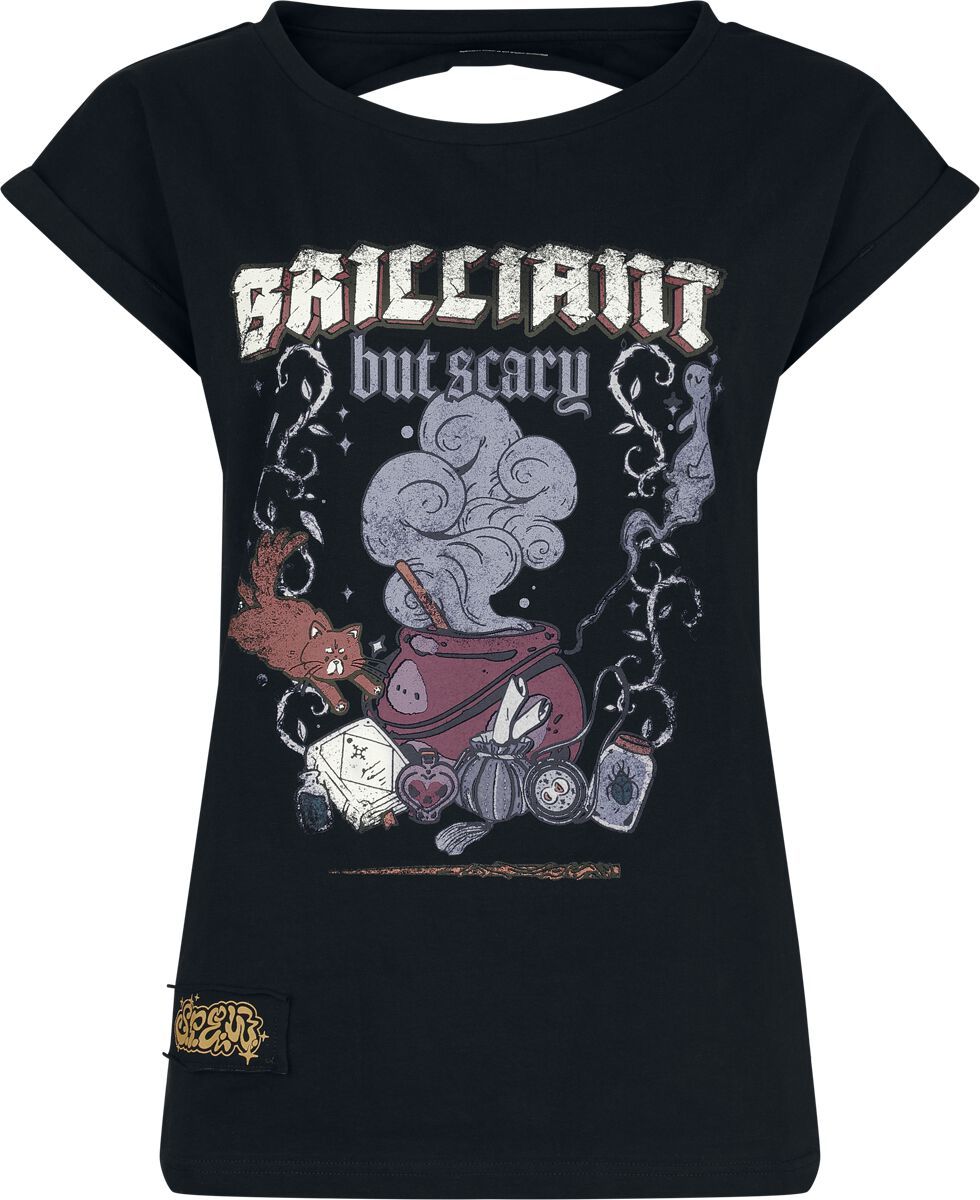 Harry Potter DA Grunge Collection - Brilliant but Scary Dámské tričko černá - Merchstore.cz Harry Potter DA Grunge Collection - Brilliant but Scary Dámské tričko černá - Merchstore.cz