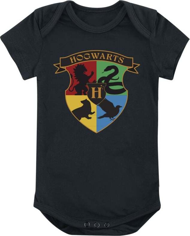 Harry Potter Hogwart's Crest body černá - Merchstore.cz Harry Potter Hogwart's Crest body černá - Merchstore.cz