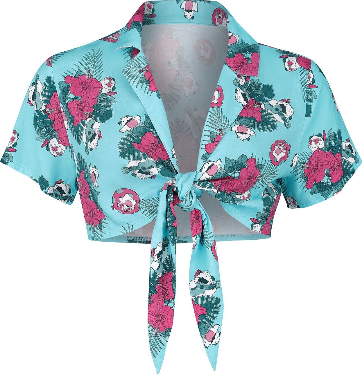 League Of Legends Porodise Dámská košile světle modrá - Merchstore.cz League Of Legends Porodise Dámská košile světle modrá - Merchstore.cz