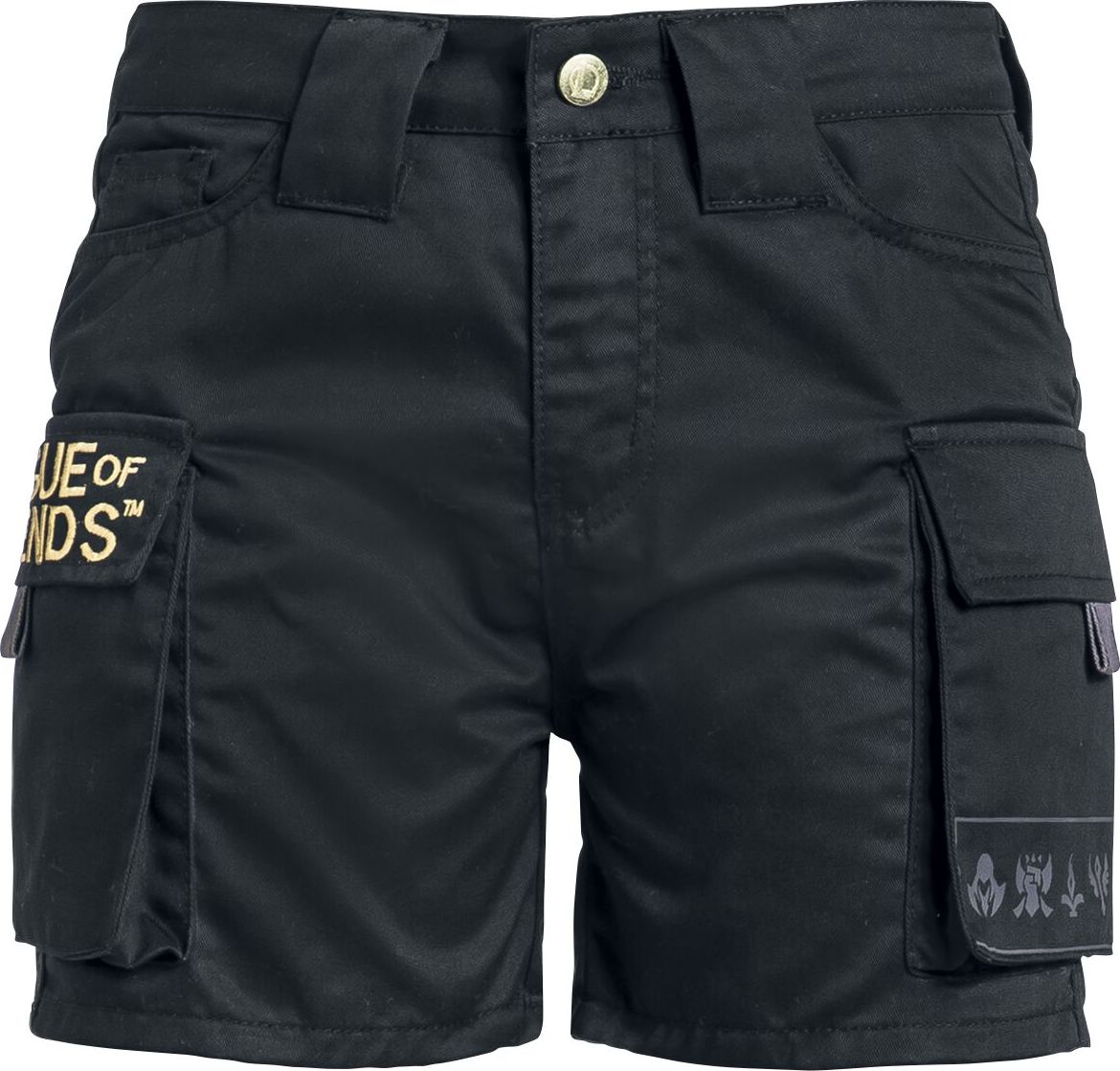 League Of Legends Rift Dámské kraťasy - Hotpants černá - Merchstore.cz League Of Legends Rift Dámské kraťasy - Hotpants černá - Merchstore.cz