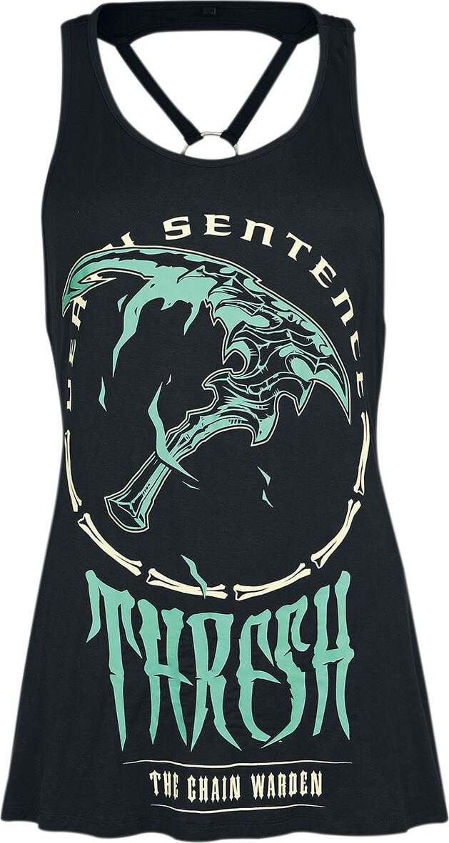 League Of Legends Thresh Dámský top černá - Merchstore.cz League Of Legends Thresh Dámský top černá - Merchstore.cz