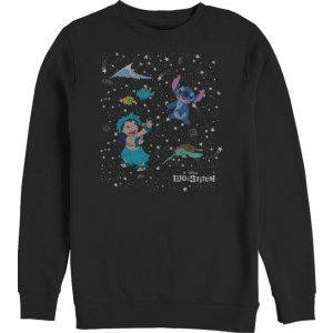 Lilo & Stitch Constelation Dámská mikina černá - Merchstore.cz