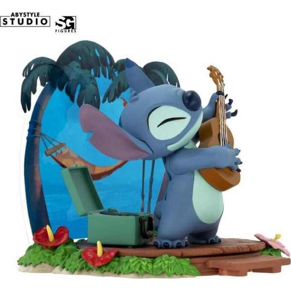 Lilo & Stitch Figurka SFC Stitch Guitar Sberatelská postava standard - Merchstore.cz