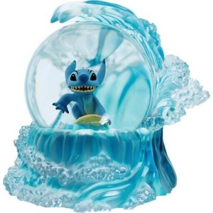 Lilo & Stitch Stitch Surfing Waterball snehová koule vícebarevný - Merchstore.cz