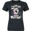 Looney Tunes Taz - Wild Side! Dámské tričko černá - Merchstore.cz