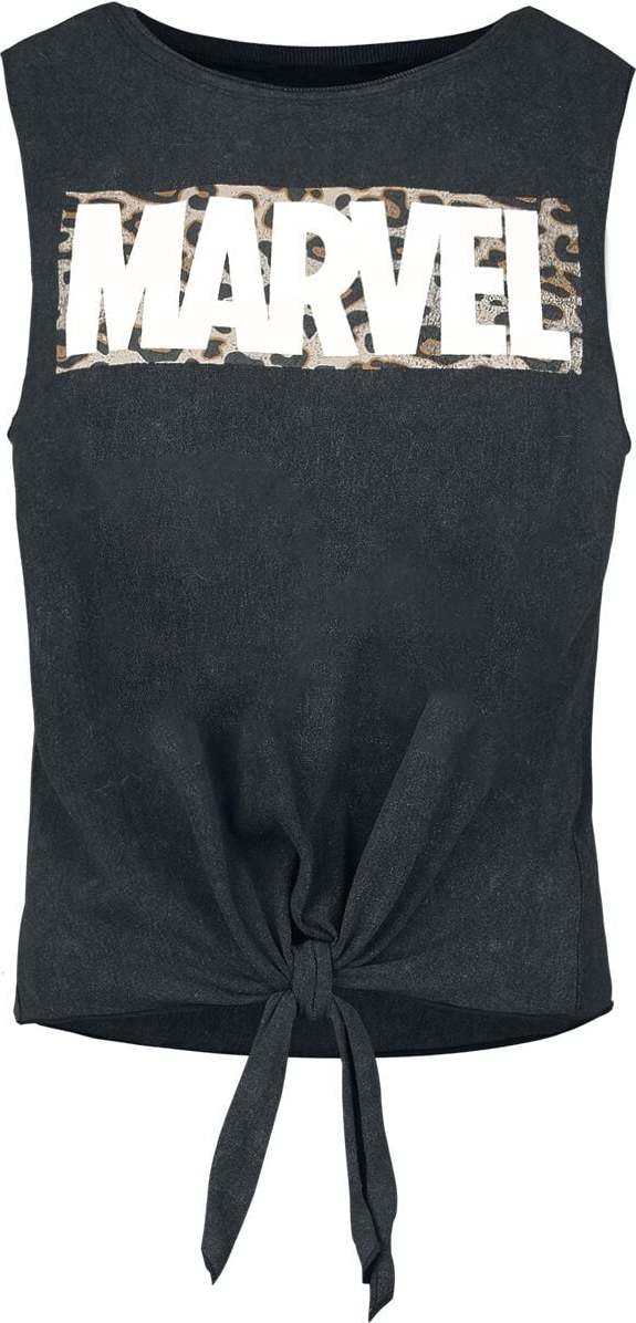 Marvel Logo Leo Dámský top černá - Merchstore.cz Marvel Logo Leo Dámský top černá - Merchstore.cz