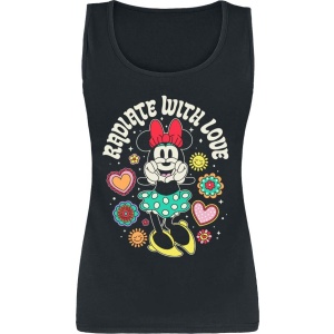 Mickey & Minnie Mouse Minnie Mouse - Radiate With Love Dámský top černá - Merchstore.cz