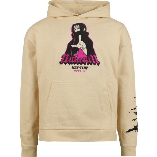 Naruto Shippuden - Itachi Mikina s kapucí béžová - Merchstore.cz