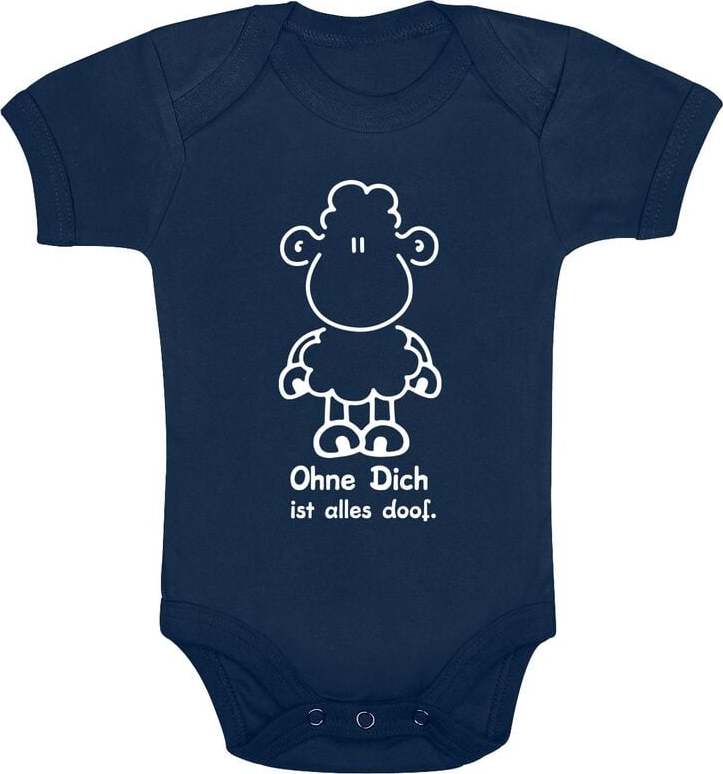 oveckový svet Ohne Dich ist alles doof. body modrá - Merchstore.cz oveckový svet Ohne Dich ist alles doof. body modrá - Merchstore.cz