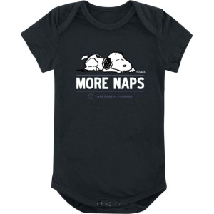 Peanuts Snoopy - More Naps body černá - Merchstore.cz