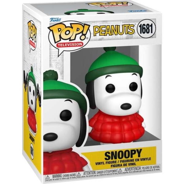 Peanuts Vinylová figurka Snoopyin coat (s možností chase!) Sberatelská postava standard - Merchstore.cz