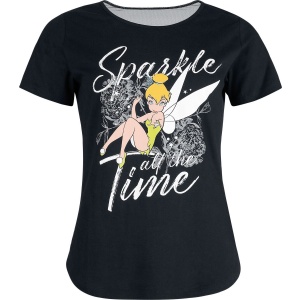 Peter Pan Tinker Bell - Sparkle Time Dámské tričko černá - Merchstore.cz