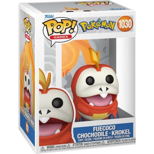 Pokémon Fuecoco - Chochodile - Krokel Vinyl Figur 1030 Sberatelská postava vícebarevný - Merchstore.cz