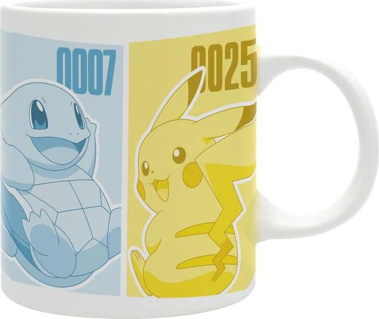 Pokémon Pikachu & Kanto Starters Hrnek vícebarevný - Merchstore.cz Pokémon Pikachu & Kanto Starters Hrnek vícebarevný - Merchstore.cz