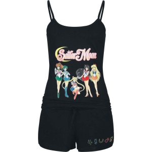 Sailor Moon Group pyžama černá - Merchstore.cz