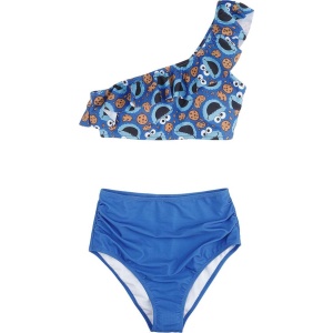 Sesame Street Cookie Universe Bikini modrá - Merchstore.cz