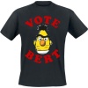 Sesame Street Vote Bert Tričko černá - Merchstore.cz