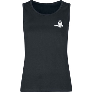 Simon's Cat Simon´s Cat Tank top černá - Merchstore.cz