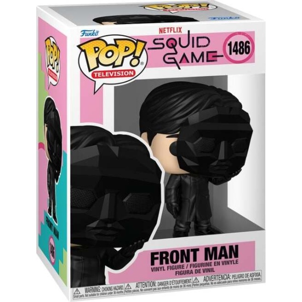 Squid Game Vinylová figurka č.1486 Front Man Sberatelská postava vícebarevný - Merchstore.cz