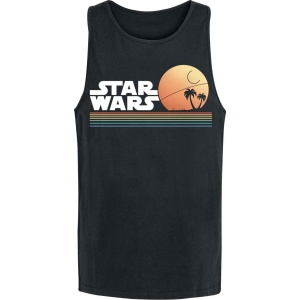 Star Wars Beachclub Tank top černá - Merchstore.cz