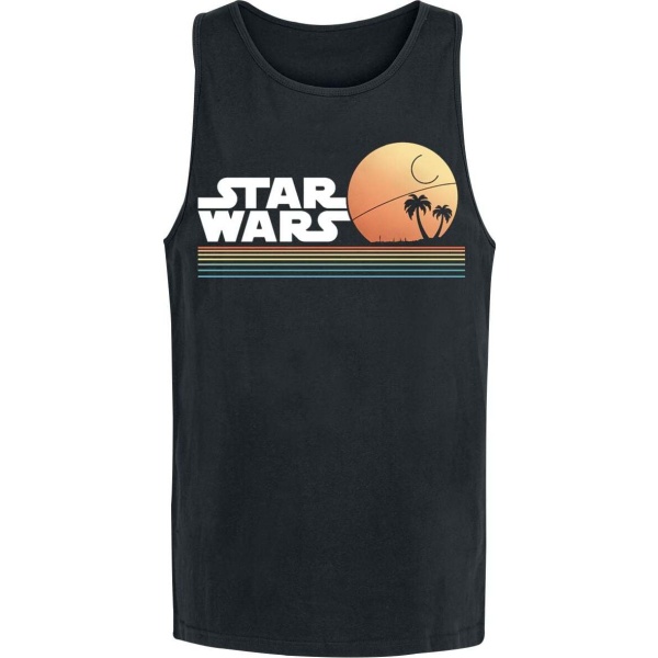 Star Wars Beachclub Tank top černá - Merchstore.cz