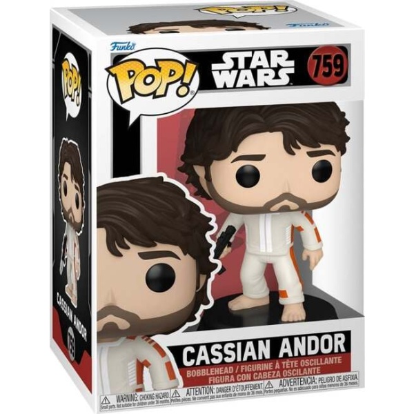 Star Wars Vinylová figurka č.759 Andor - Cassian Andor Sberatelská postava vícebarevný - Merchstore.cz