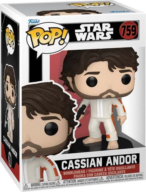 Star Wars Vinylová figurka č.759 Andor - Cassian Andor Sberatelská postava vícebarevný - Merchstore.cz Star Wars Vinylová figurka č.759 Andor - Cassian Andor Sberatelská postava vícebarevný - Merchstore.cz