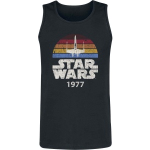 Star Wars X-Wing 1977 Tank top černá - Merchstore.cz