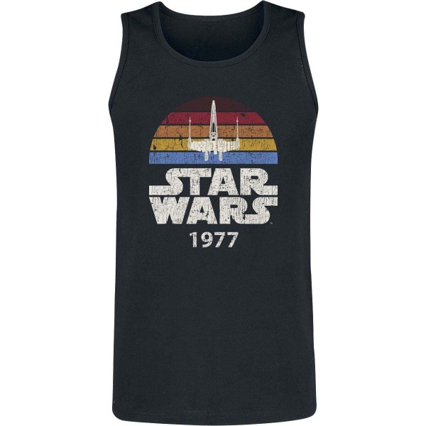 Star Wars X-Wing 1977 Tank top černá - Merchstore.cz