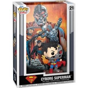 Superman Cyborg Superman (Comic Covers) Vinyl Figur 21 Sberatelská postava vícebarevný - Merchstore.cz