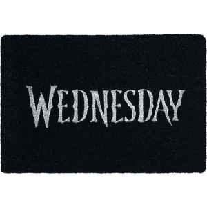 Wednesday Wednesday Logo Rohožka cerná/béžová - Merchstore.cz