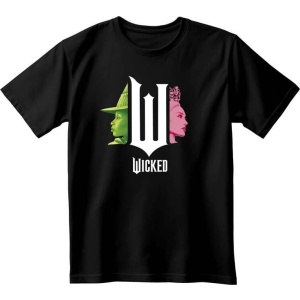 Wicked Wicked Logo Tričko černá - Merchstore.cz