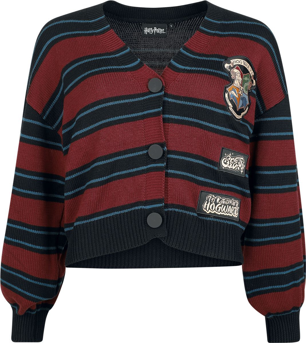 Harry Potter DA Grunge Collection - S.P.E.W. Cardigan Dámský kardigan vínovočervená-námornícka - Merchstore.cz Harry Potter DA Grunge Collection - S.P.E.W. Cardigan Dámský kardigan vínovočervená-námornícka - Merchstore.cz