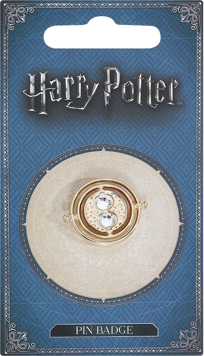 Harry Potter Hermione's Time Turner Odznak zlatá - Merchstore.cz Harry Potter Hermione's Time Turner Odznak zlatá - Merchstore.cz
