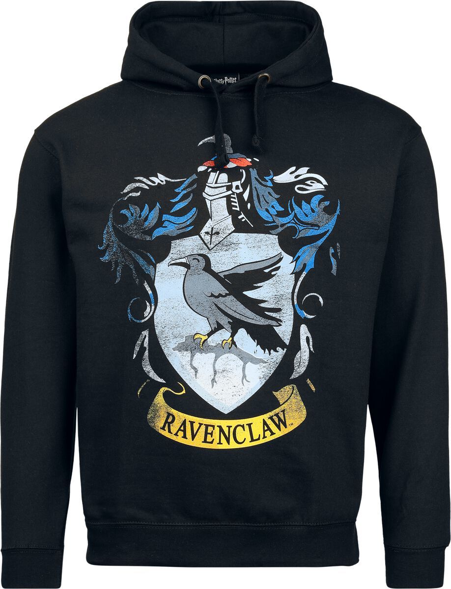 Harry Potter Ravenclaw Mikina s kapucí černá - Merchstore.cz Harry Potter Ravenclaw Mikina s kapucí černá - Merchstore.cz