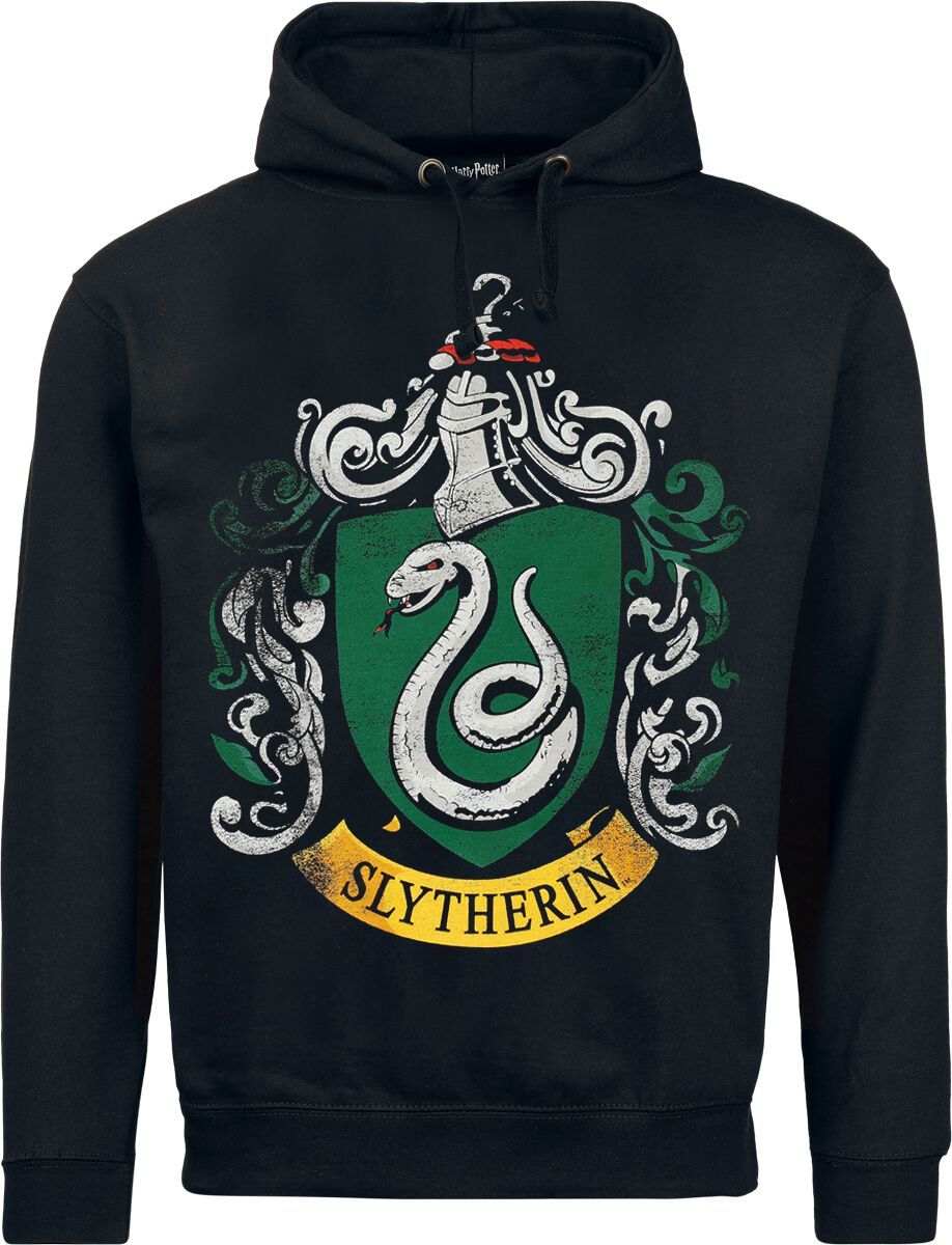Harry Potter Slytherin Mikina s kapucí černá - Merchstore.cz Harry Potter Slytherin Mikina s kapucí černá - Merchstore.cz