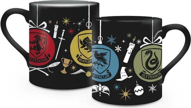 Harry Potter The 4 Houses Hrnek cerná/modrá/zelená - Merchstore.cz Harry Potter The 4 Houses Hrnek cerná/modrá/zelená - Merchstore.cz