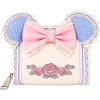 Mickey & Minnie Mouse Loungefly - Minnie Floral And Lace Ears Peněženka vícebarevný - Merchstore.cz