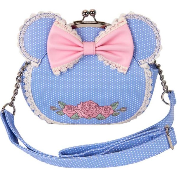 Mickey & Minnie Mouse Loungefly - Minnie Maus - Floral And Lace Kabelka vícebarevný - Merchstore.cz