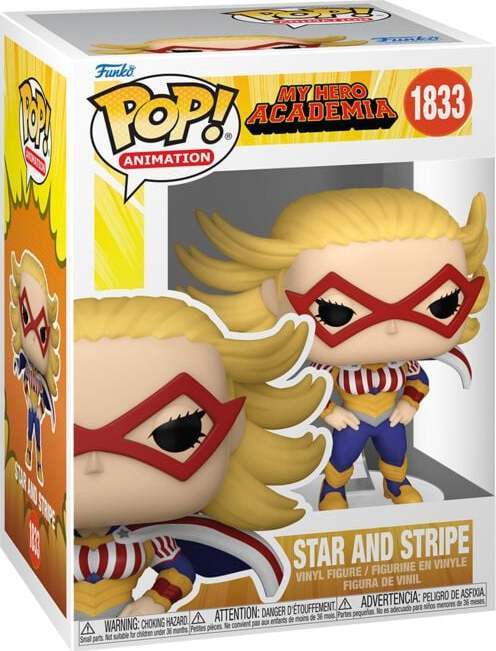 My Hero Academia Star and Stripe Vinyl Figur 1833 Sberatelská postava standard - Merchstore.cz My Hero Academia Star and Stripe Vinyl Figur 1833 Sberatelská postava standard - Merchstore.cz