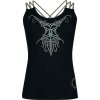 Pán prstenů Mirkwood Elven Collection - Elbenblatt Dámský top černá - Merchstore.cz