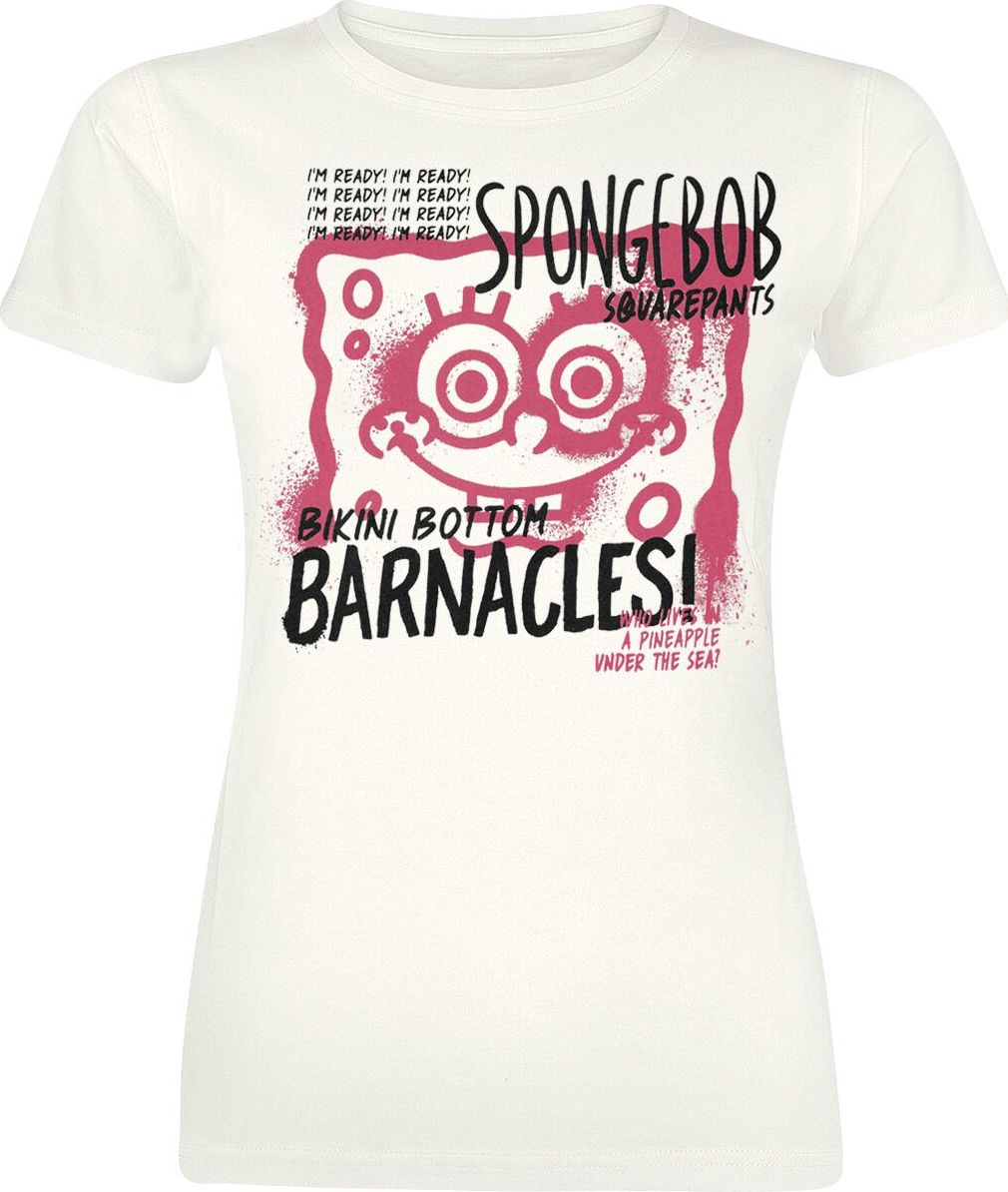 SpongeBob SquarePants Bikini Bottom Barnacles! Dámské tričko béžová - Merchstore.cz SpongeBob SquarePants Bikini Bottom Barnacles! Dámské tričko béžová - Merchstore.cz