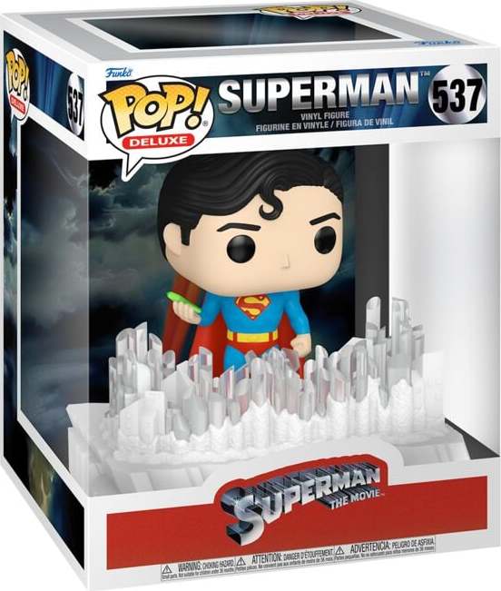 Superman Vinylová figurka č.537 Superman The Movie (Pop! Deluxe) Sberatelská postava standard - Merchstore.cz Superman Vinylová figurka č.537 Superman The Movie (Pop! Deluxe) Sberatelská postava standard - Merchstore.cz