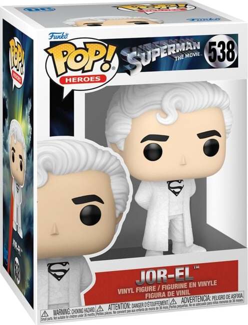 Superman Vinylová figurka č.538 Jor-El Sberatelská postava standard - Merchstore.cz Superman Vinylová figurka č.538 Jor-El Sberatelská postava standard - Merchstore.cz